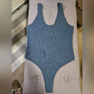 NWOT Victoria's Secret Blue Bodysuit
